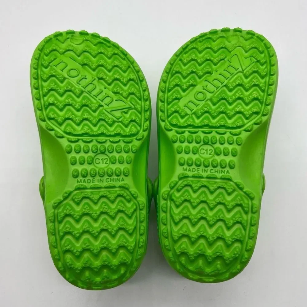 Nothinz Children’s Clog Neon Green C12